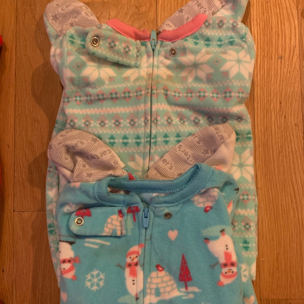 Fleece pajamas